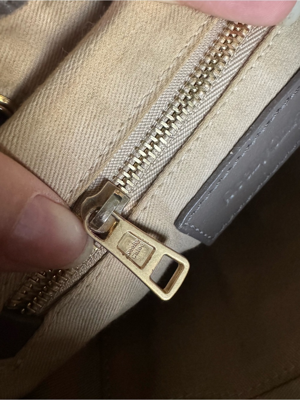 See By Chloé Gray Tassel Leather Crossbody - Picture 13 of 14